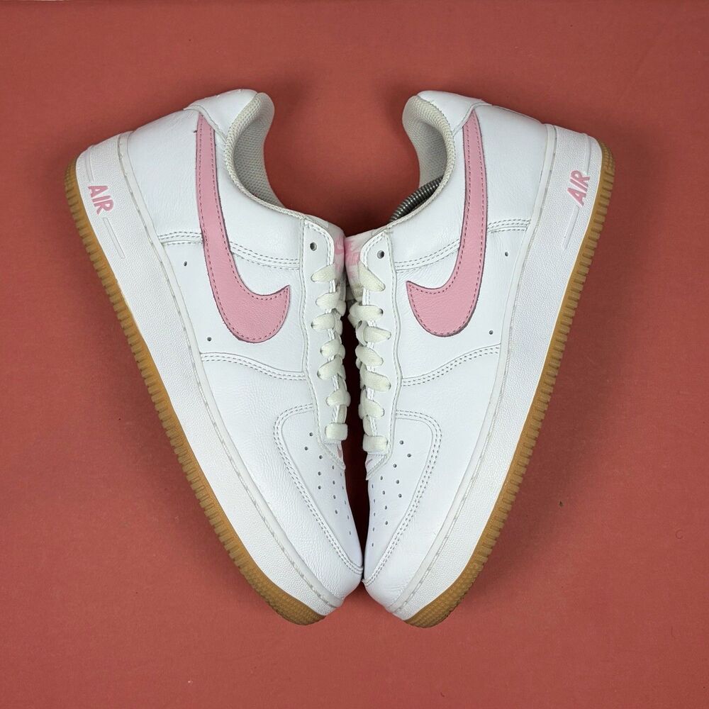 Nike Air Force 1 Low 07’ “Color of the Month” White Pink Gum DM0576-101 Men Sz 9